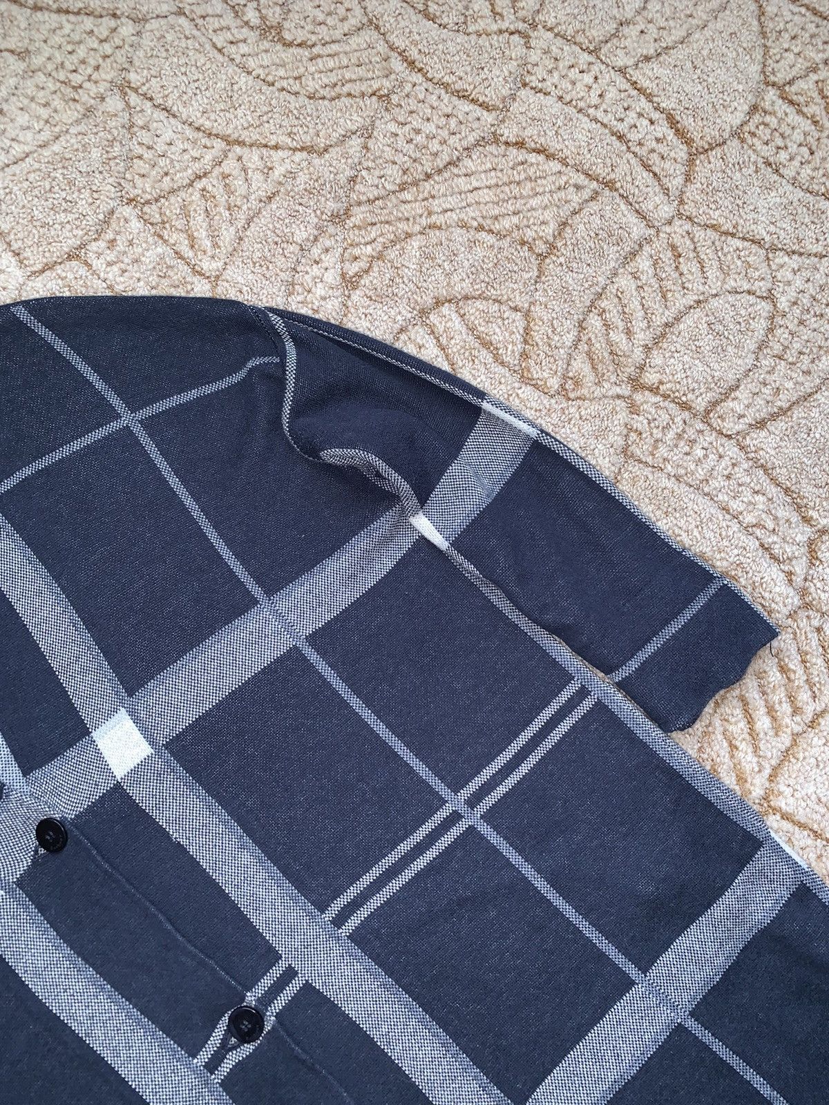 Barbour × Vintage Barbour knitted pullover sweater cardigan coat jacket mantle Size M / US 6-8 / IT 42-44 - 8 Thumbnail