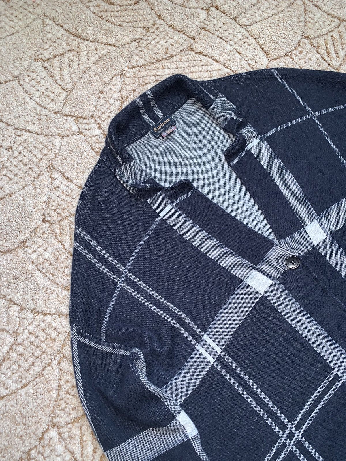 Barbour × Vintage Barbour knitted pullover sweater cardigan coat jacket mantle Size M / US 6-8 / IT 42-44 - 5 Thumbnail