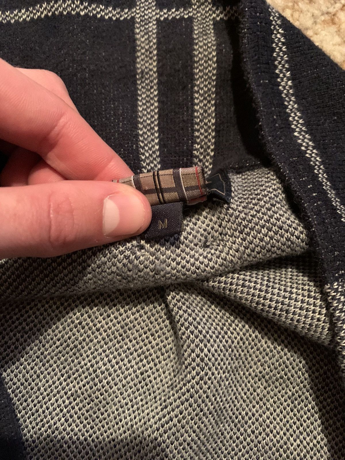 Barbour × Vintage Barbour knitted pullover sweater cardigan coat jacket mantle Size M / US 6-8 / IT 42-44 - 17 Thumbnail