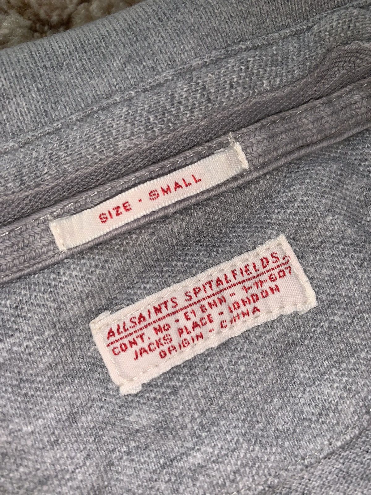 Allsaints × Vintage Allsaints long sleeve Rugby polo sweatshirts sweaters luxury Size US S / EU 44-46 / 1 - 14 Thumbnail