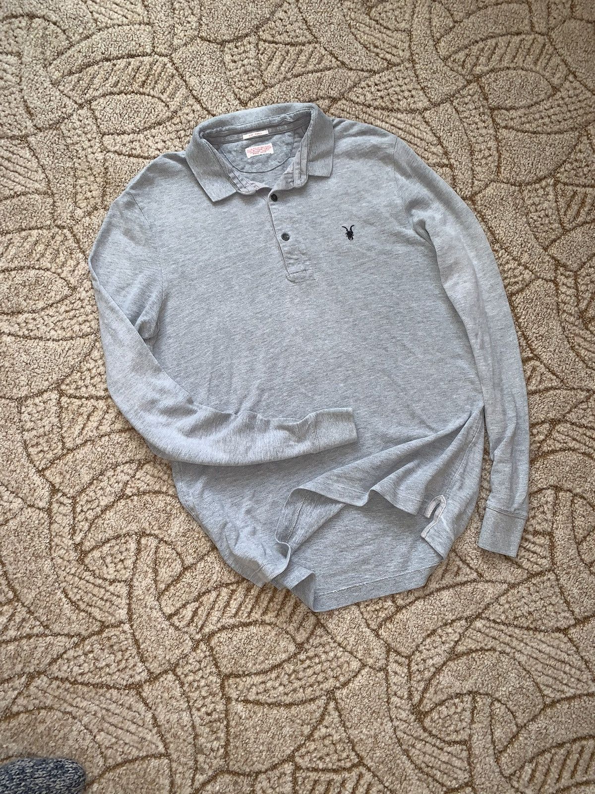 Allsaints × Vintage Allsaints long sleeve Rugby polo sweatshirts sweaters luxury Size US S / EU 44-46 / 1 - 11 Thumbnail
