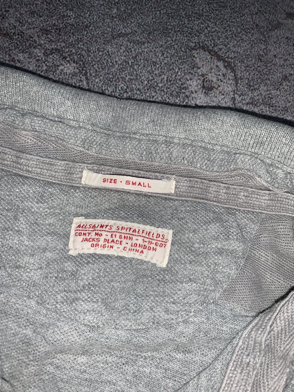 Allsaints × Vintage Allsaints long sleeve Rugby polo sweatshirts sweaters luxury Size US S / EU 44-46 / 1 - 5 Thumbnail