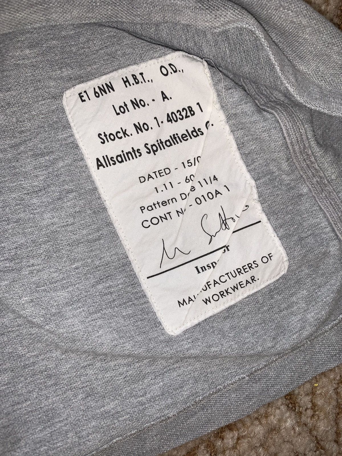 Allsaints × Vintage Allsaints long sleeve Rugby polo sweatshirts sweaters luxury Size US S / EU 44-46 / 1 - 15 Thumbnail