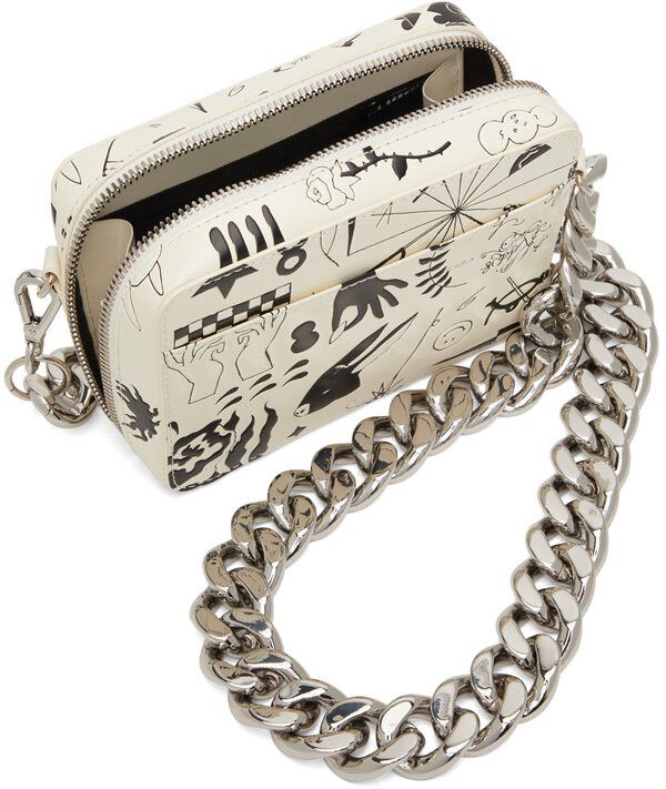 Kara Off White Eric Timothy Carlson Print Chain Camera Bag