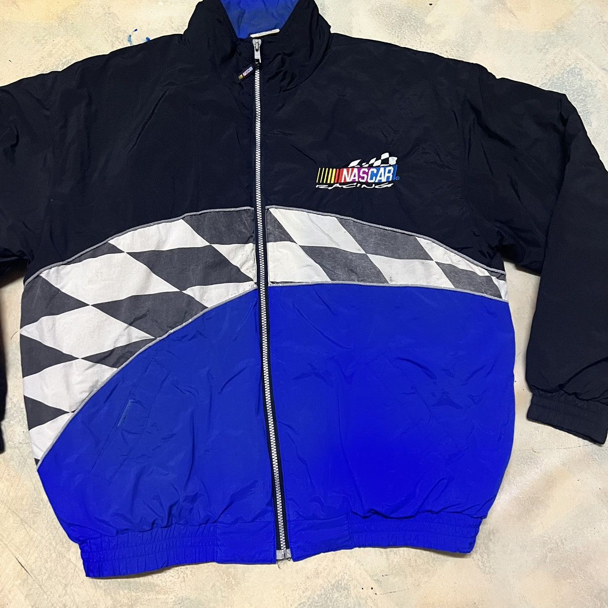 Vintage Nascar Racing Big Logo Jacket