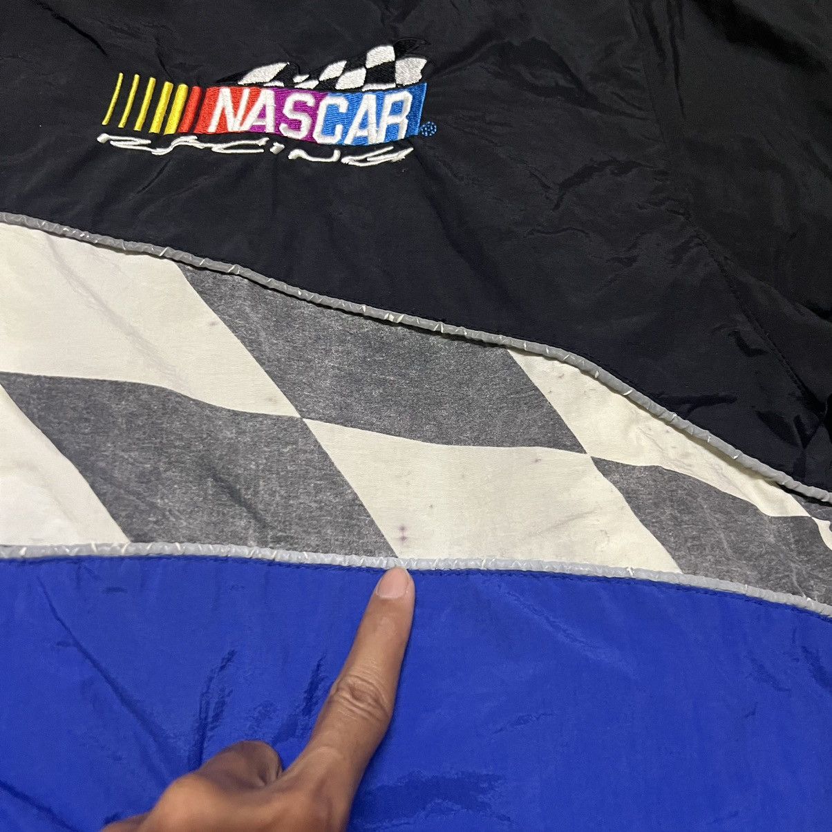 Vintage Nascar Racing Big Logo Jacket