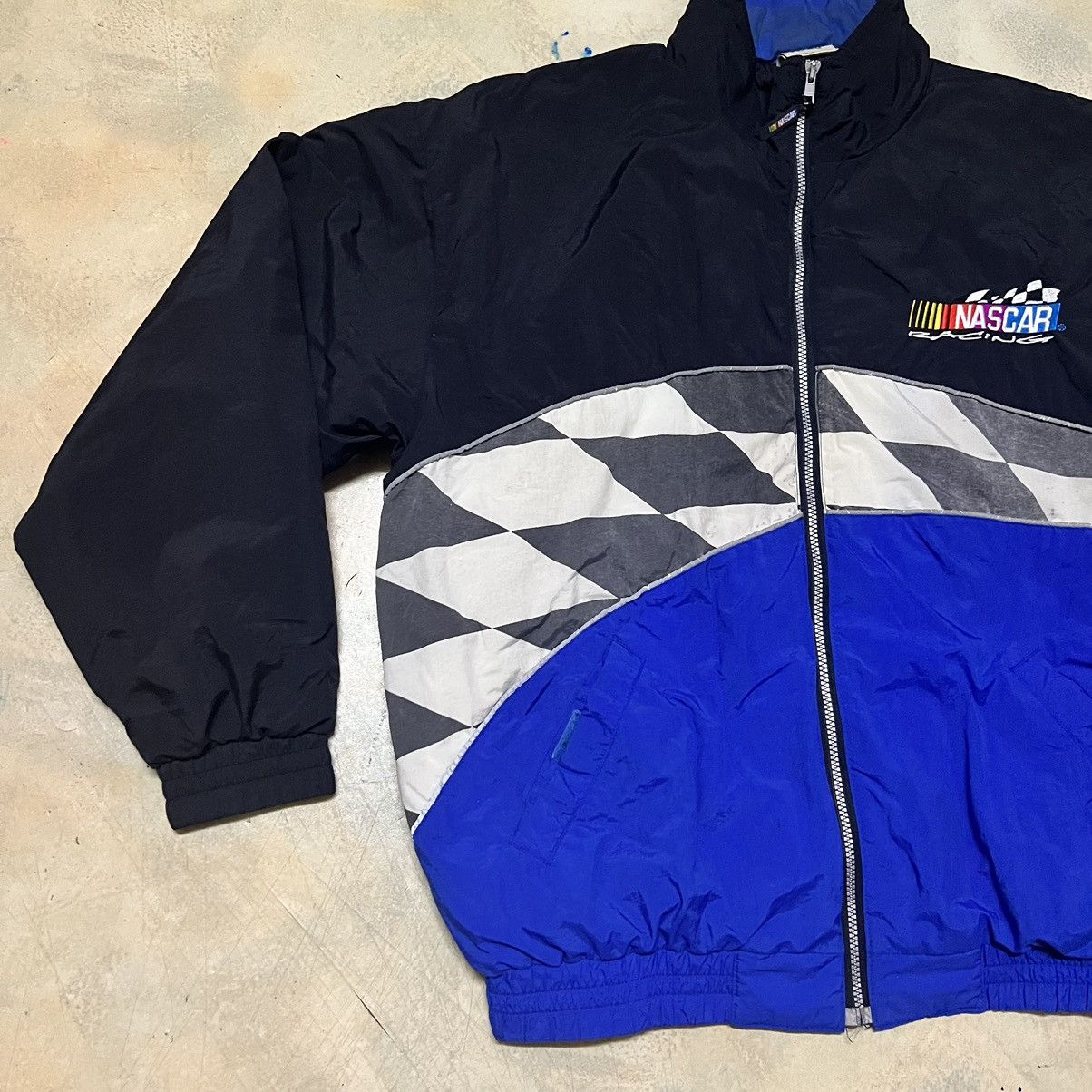 Vintage Nascar Racing Big Logo Jacket