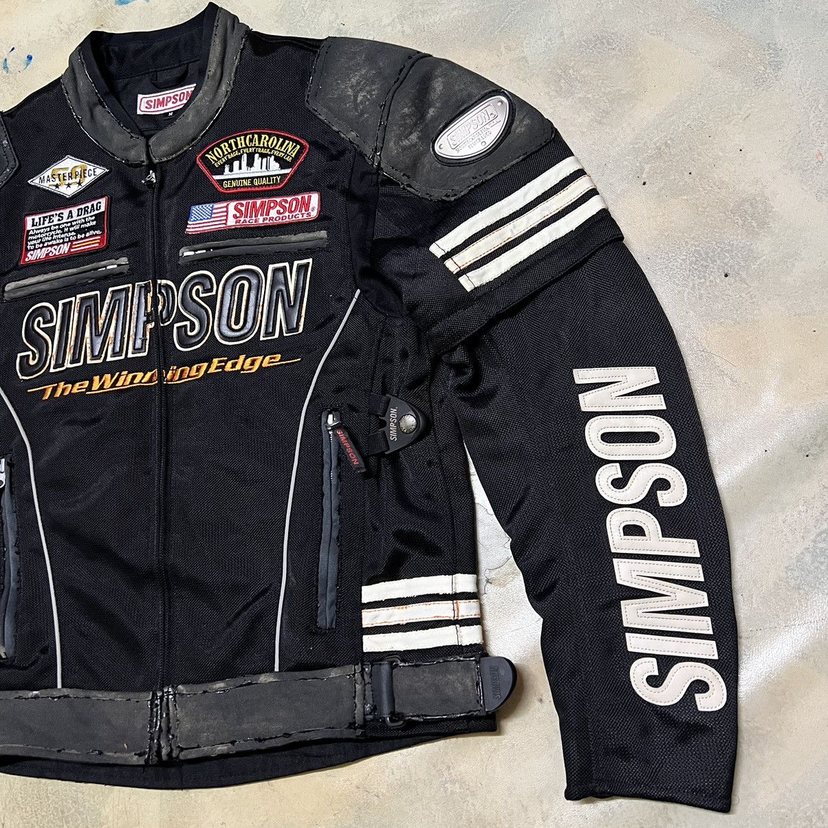 Sports Specialties Simpson Racing Biker Jacket Size US M / EU 48-50 / 2 - 3 Thumbnail