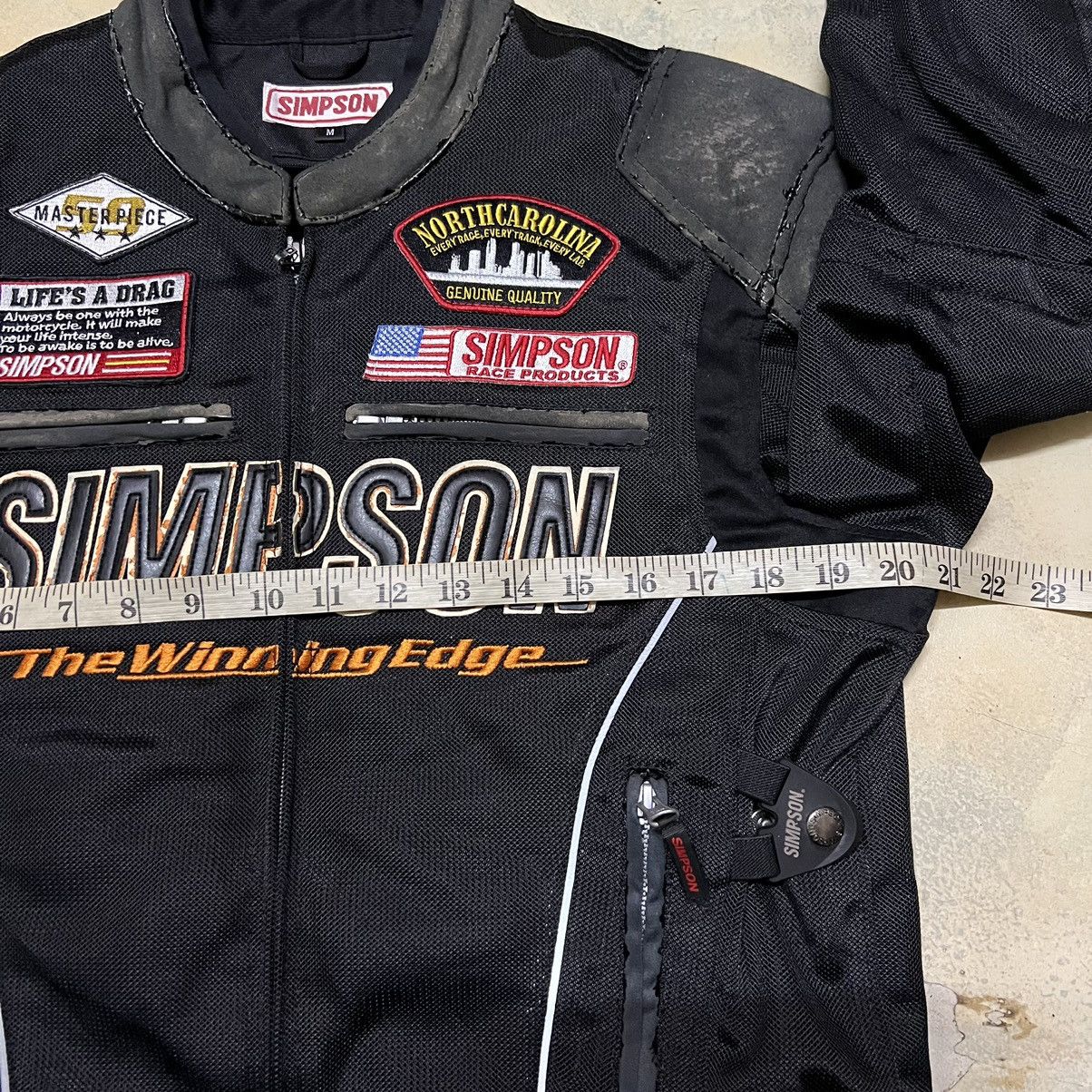 Simpson Racing Biker Jacket