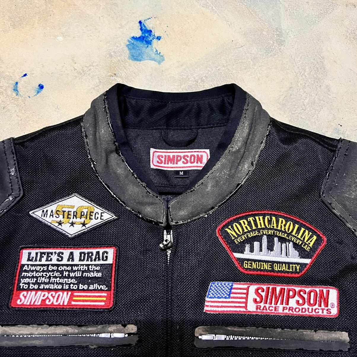 Sports Specialties Simpson Racing Biker Jacket Size US M / EU 48-50 / 2 - 9 Thumbnail