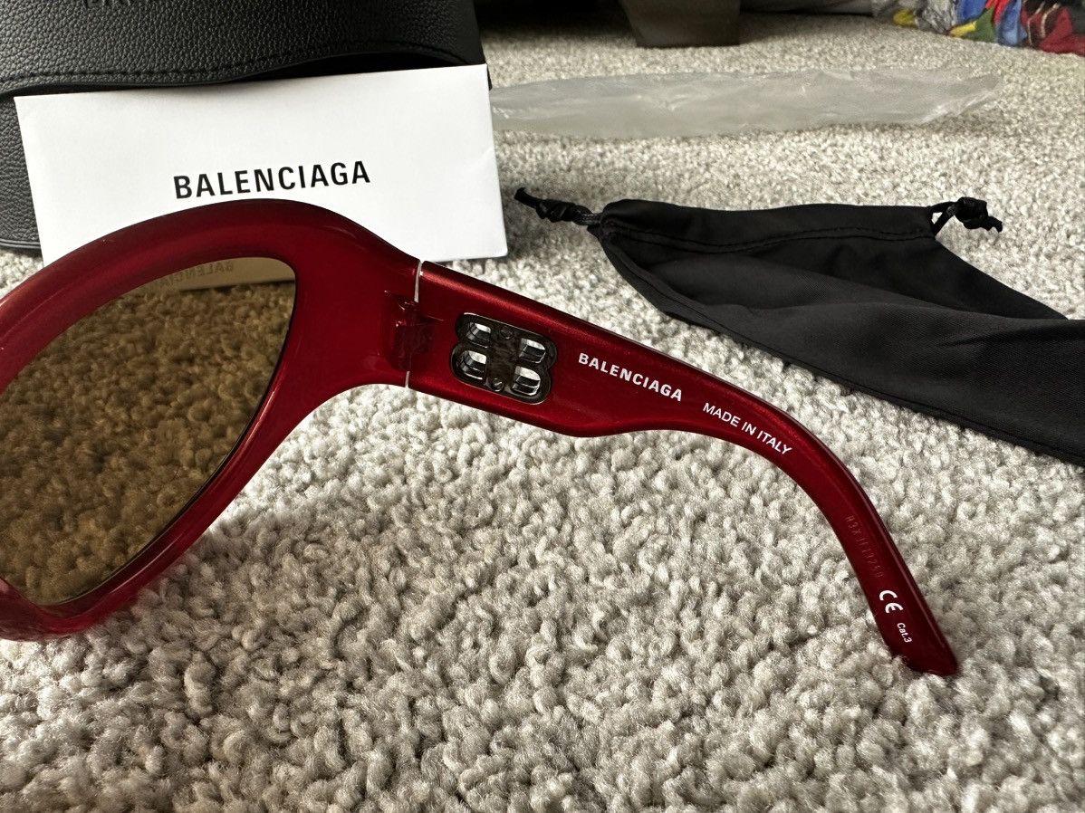 Balenciaga BALENCIAGA NEVERMIND BB0187S 004 - SOLD OUT Size ONE SIZE - 4 Thumbnail