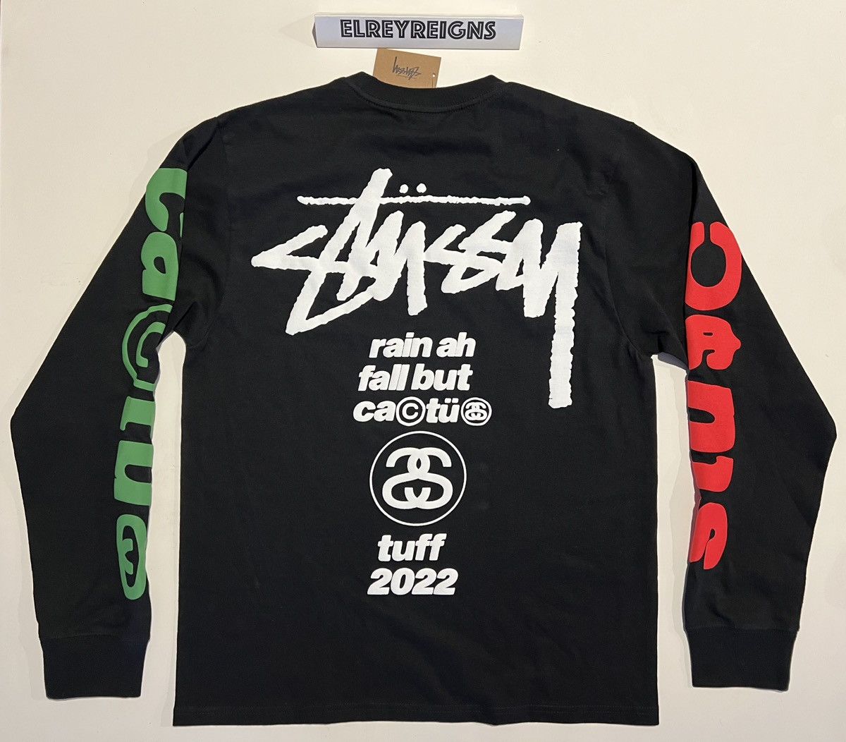 STÜSSY & CPFM SPORT LS TEE XL Cactus Plant Flea Market × Stussy Stussy X CPFM Sport Long