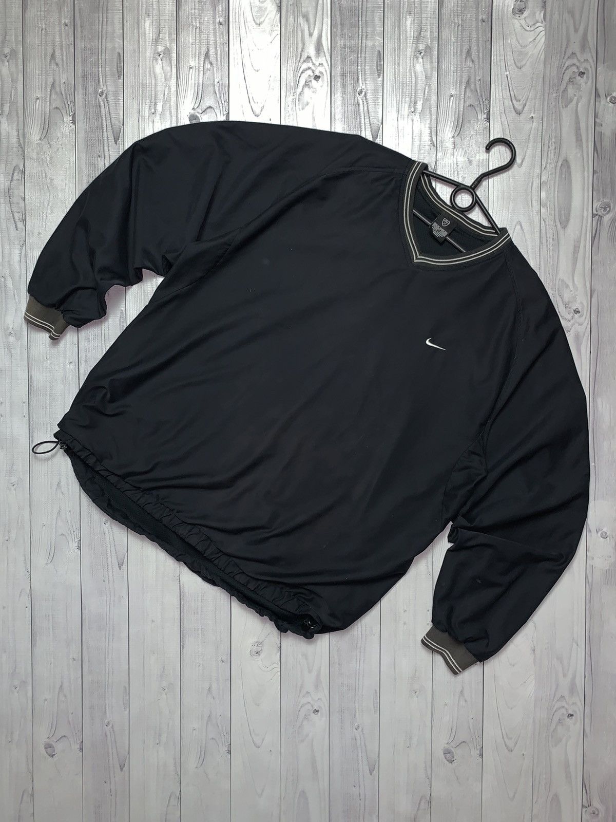 Nike × Vintage Vintage Nike track jacket sweatshirt logo size XL Size US XL / EU 56 / 4 - 1 Thumbnail