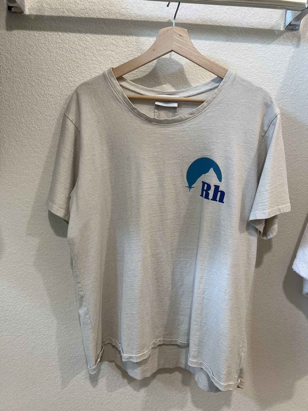 Rhude Rhude Moonlight tee Ssense beige M Size US M / EU 48-50 / 2 - 1 Thumbnail