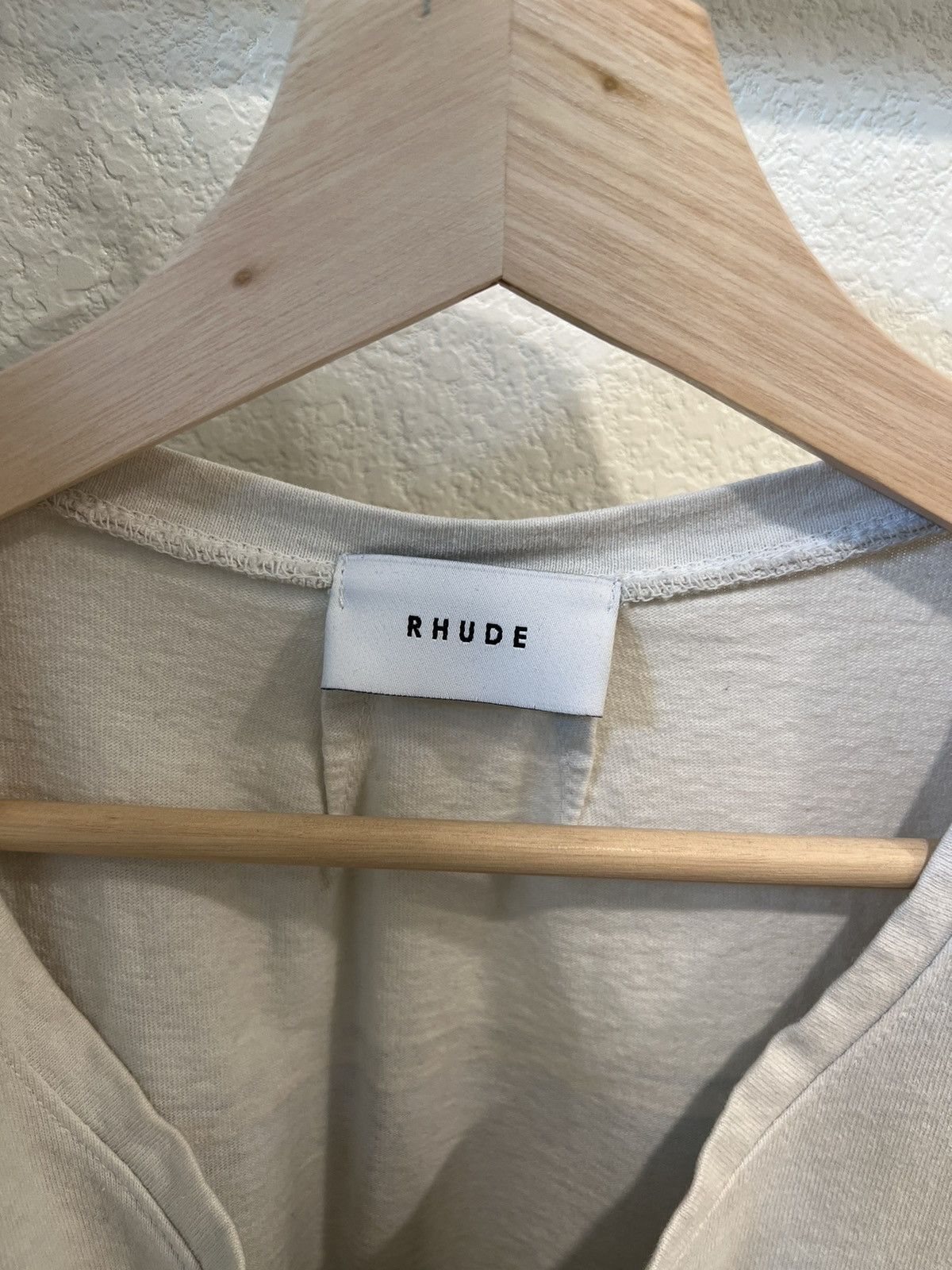 Rhude Rhude Moonlight tee Ssense beige M Size US M / EU 48-50 / 2 - 3 Thumbnail