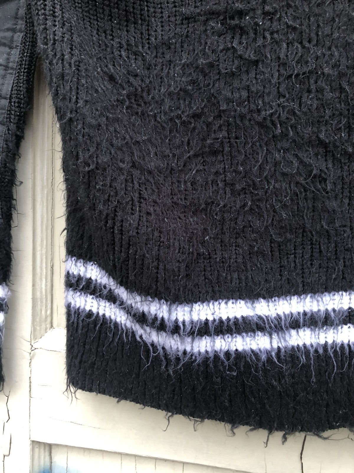 Maison MIHARA YASUHIRO FW13 Maison Miharayasuhiro Degradation Military Knit Sweater Size US M / EU 48-50 / 2 - 6 Thumbnail