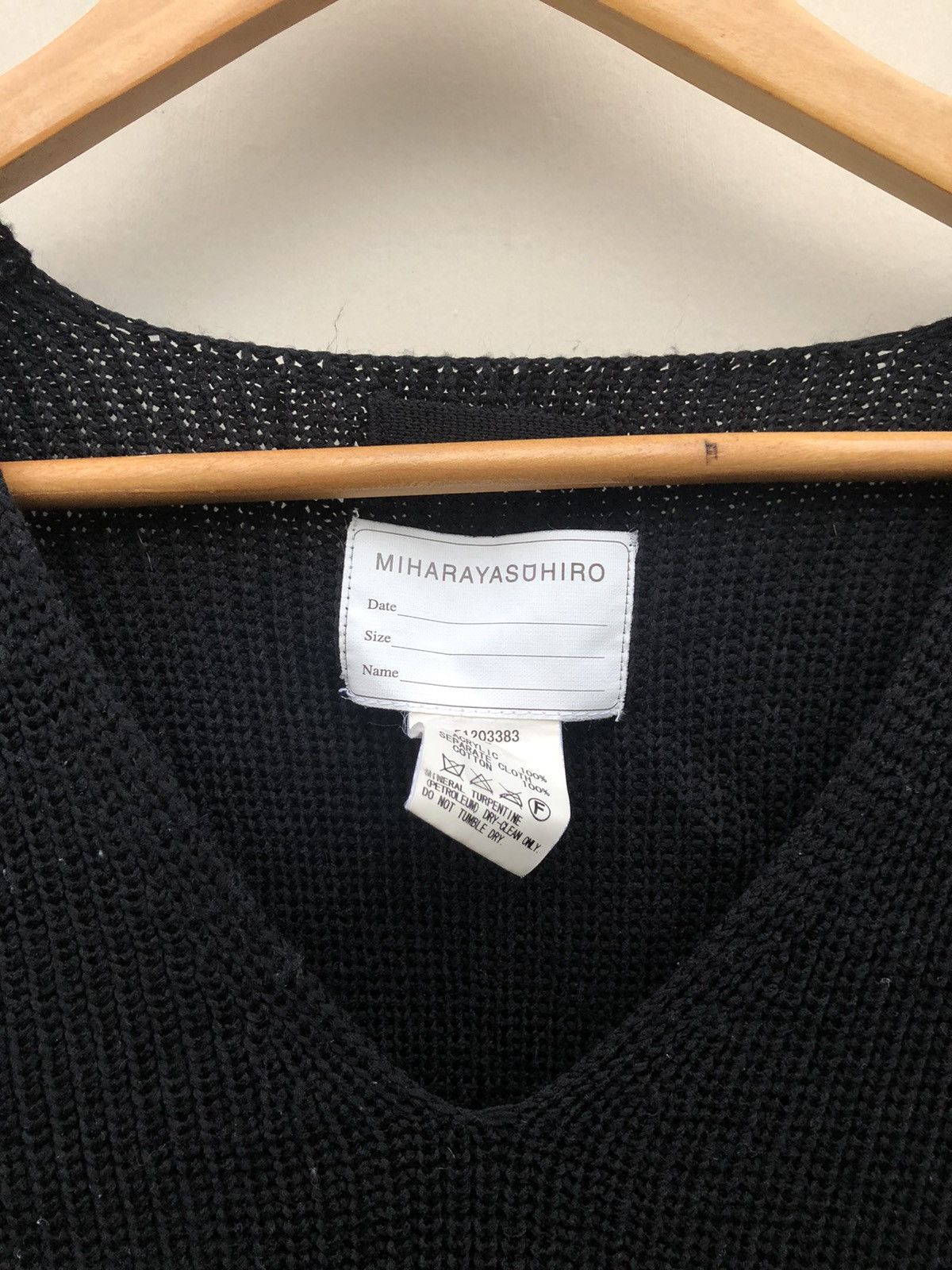 Maison MIHARA YASUHIRO FW13 Maison Miharayasuhiro Degradation Military Knit Sweater Size US M / EU 48-50 / 2 - 3 Thumbnail