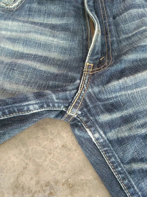 Levi's Vintage Levi's Jeans 502 Straight Leg Distressed Denim 33x28 Size US 33 - 9 Thumbnail