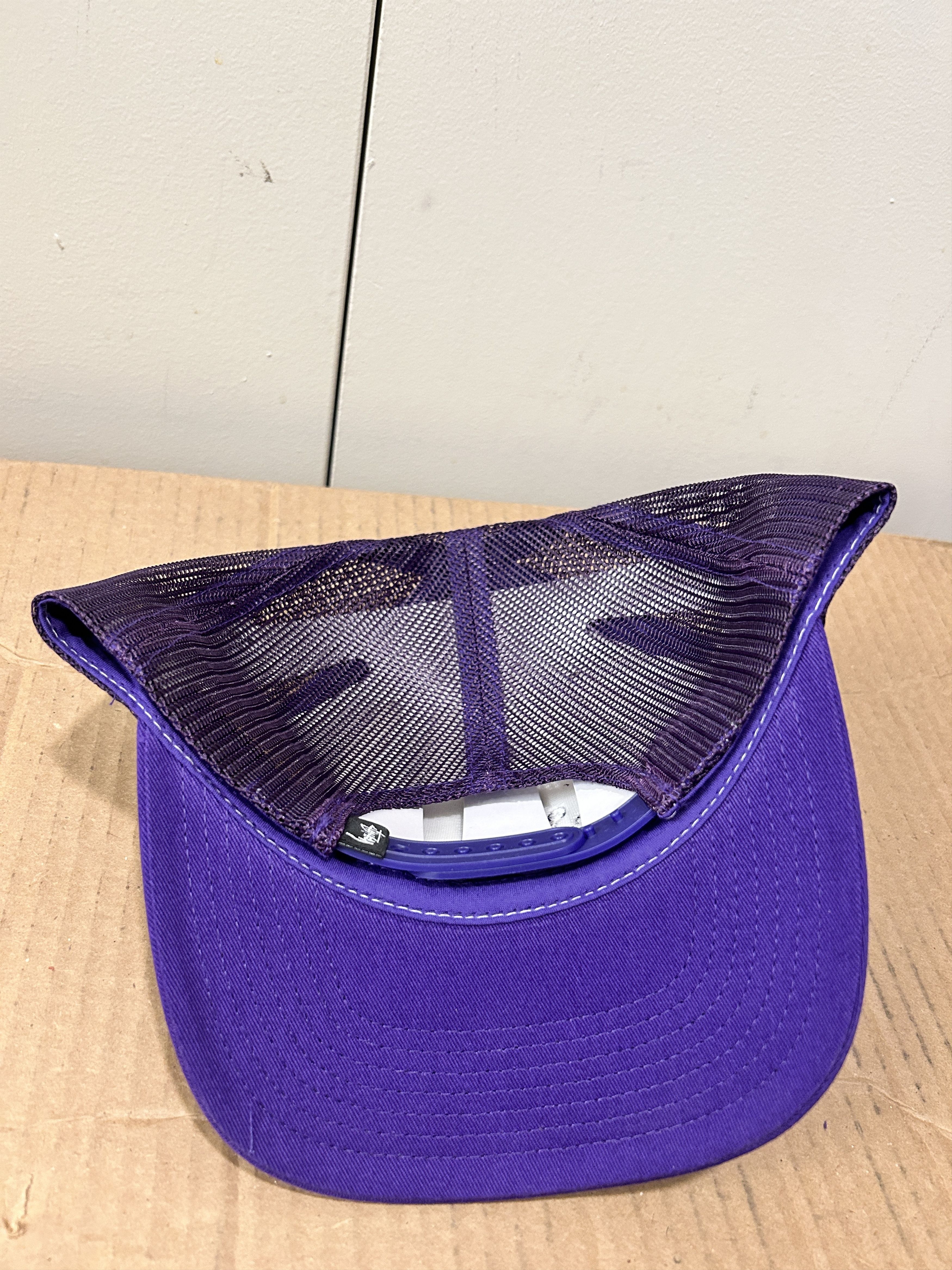 Stussy Stussy CROWN STOCK TRUCKER CAP Forest Size ONE SIZE - 3 Thumbnail
