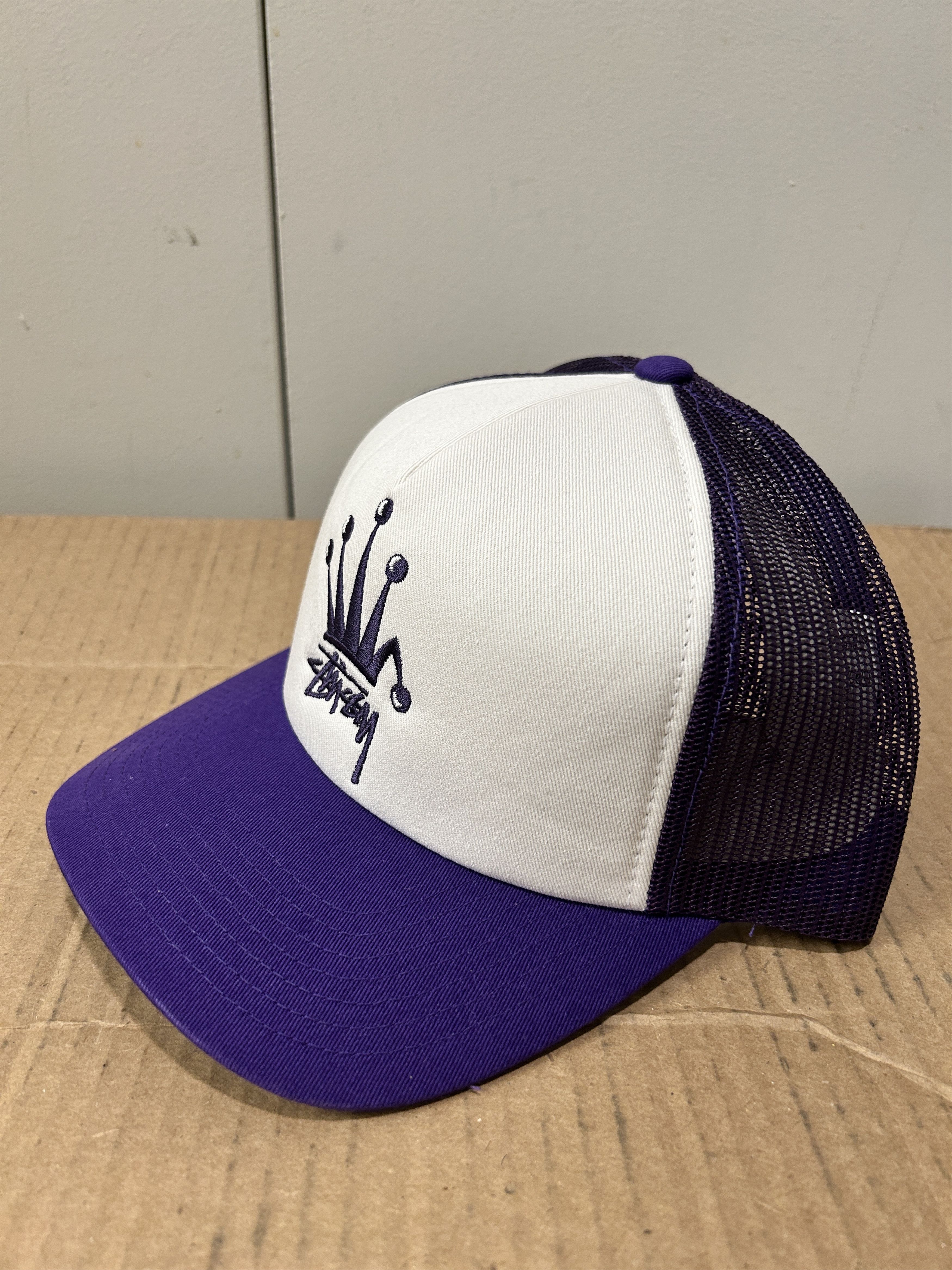 Stussy Stussy CROWN STOCK TRUCKER CAP Forest Size ONE SIZE - 5 Thumbnail