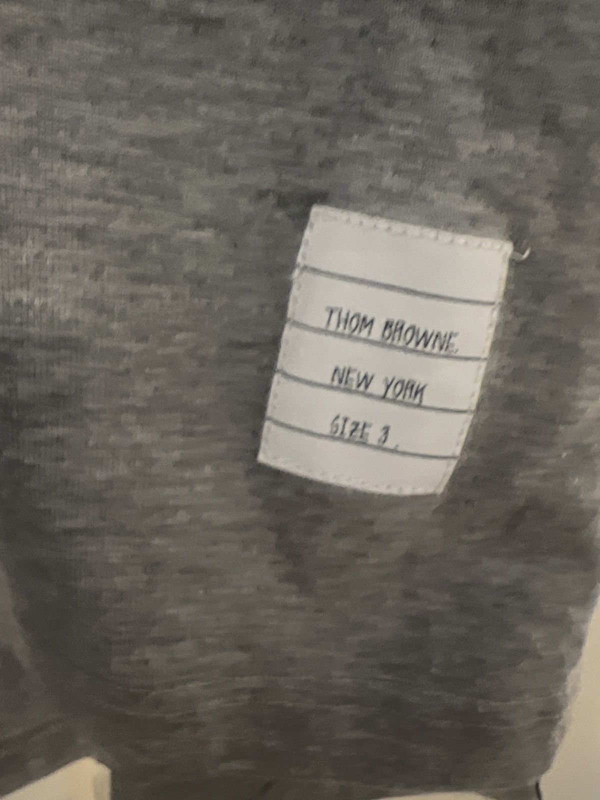 Thom Browne Thom Browne Pocket Square T-Shirt Size US L / EU 52-54 / 3 - 3 Thumbnail