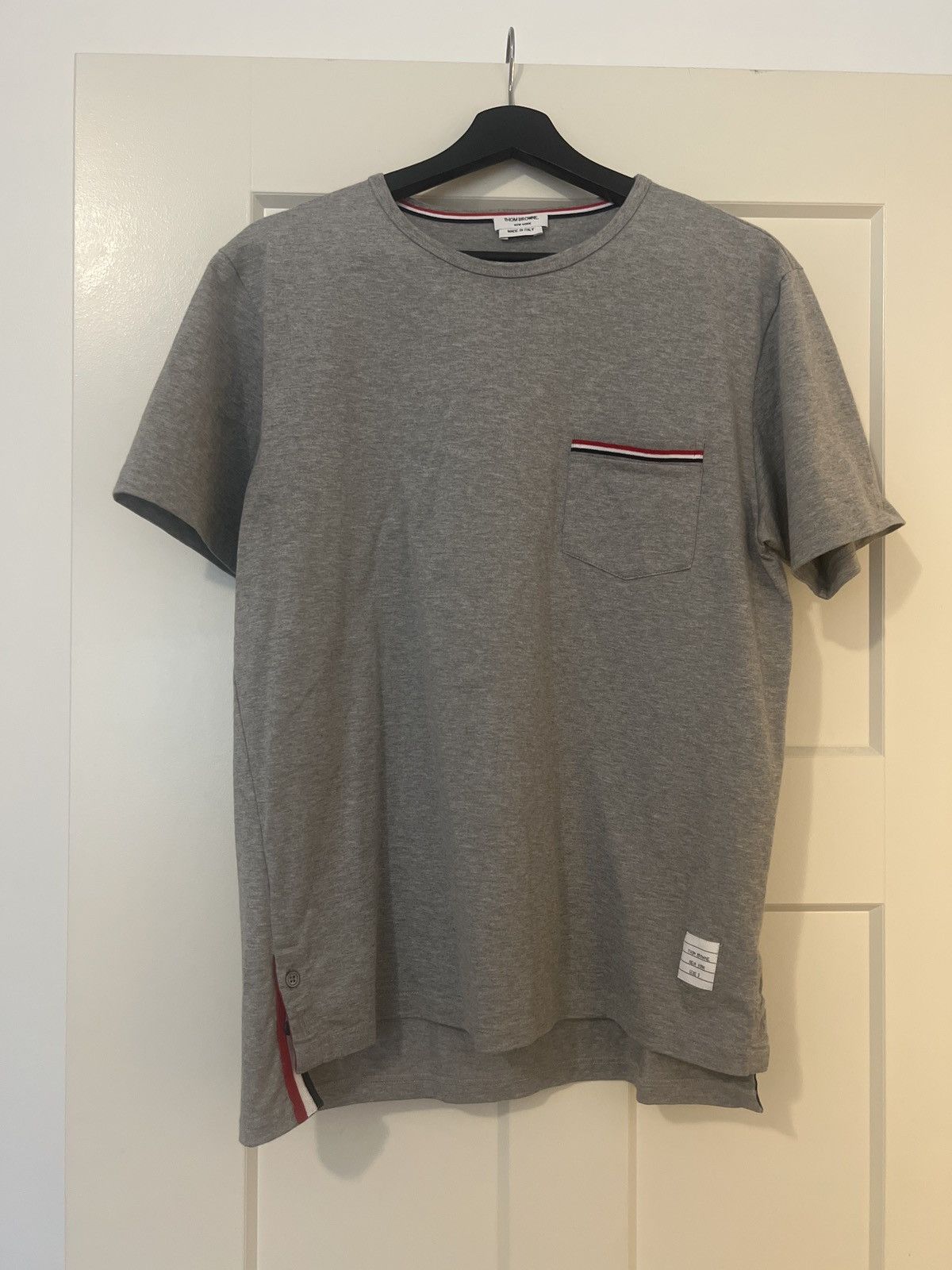 Thom Browne Thom Browne Pocket Square T-Shirt Size US L / EU 52-54 / 3 - 1 Thumbnail