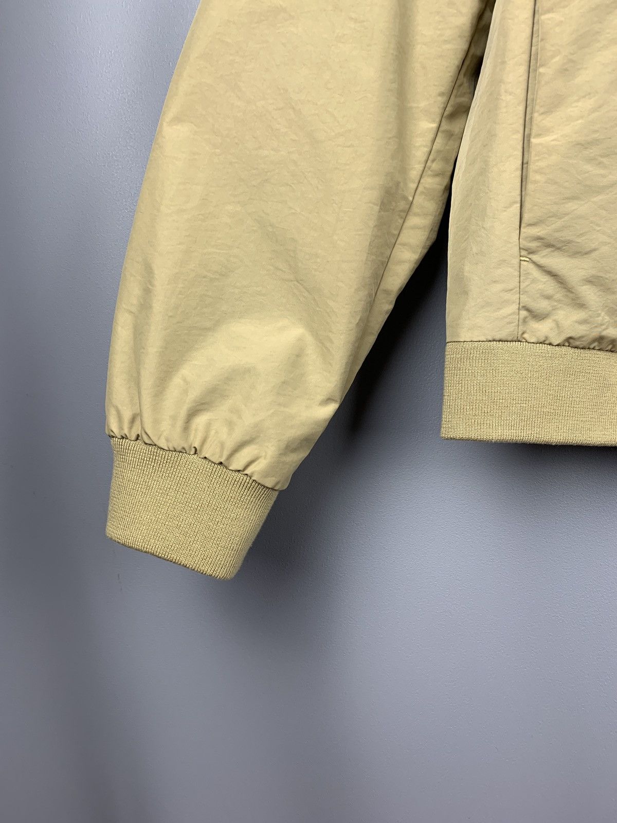 H&M The Weeknd x H&M XO Tour Big Logo Beige Bomber Jacket Size US M / EU 48-50 / 2 - 5 Thumbnail
