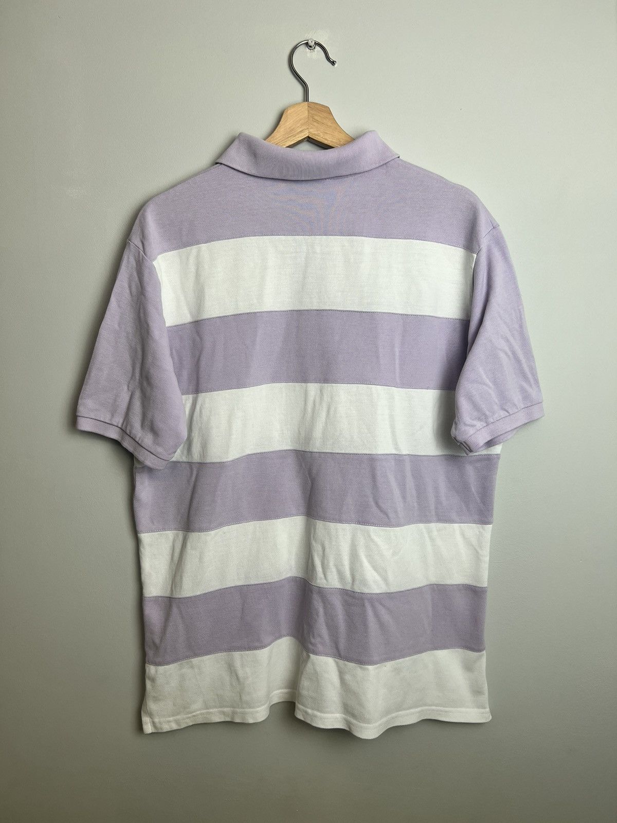 Vintage Rare Colour Yves Saint Laurent Vintage Polo Logo Lavender Size US L / EU 52-54 / 3 - 2 Thumbnail