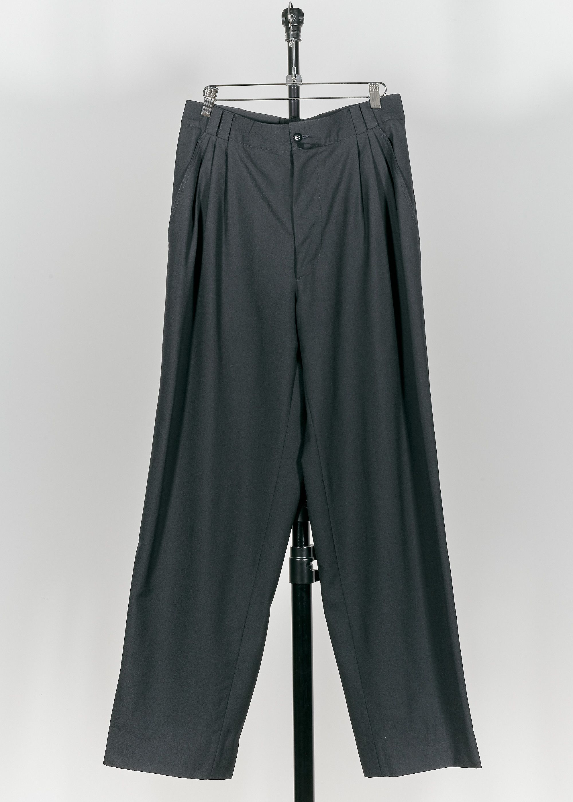 Versace Gianni Versace 90s Straight-leg Pleated Trouser Pants Size US 34 / EU 50 - 1 Thumbnail