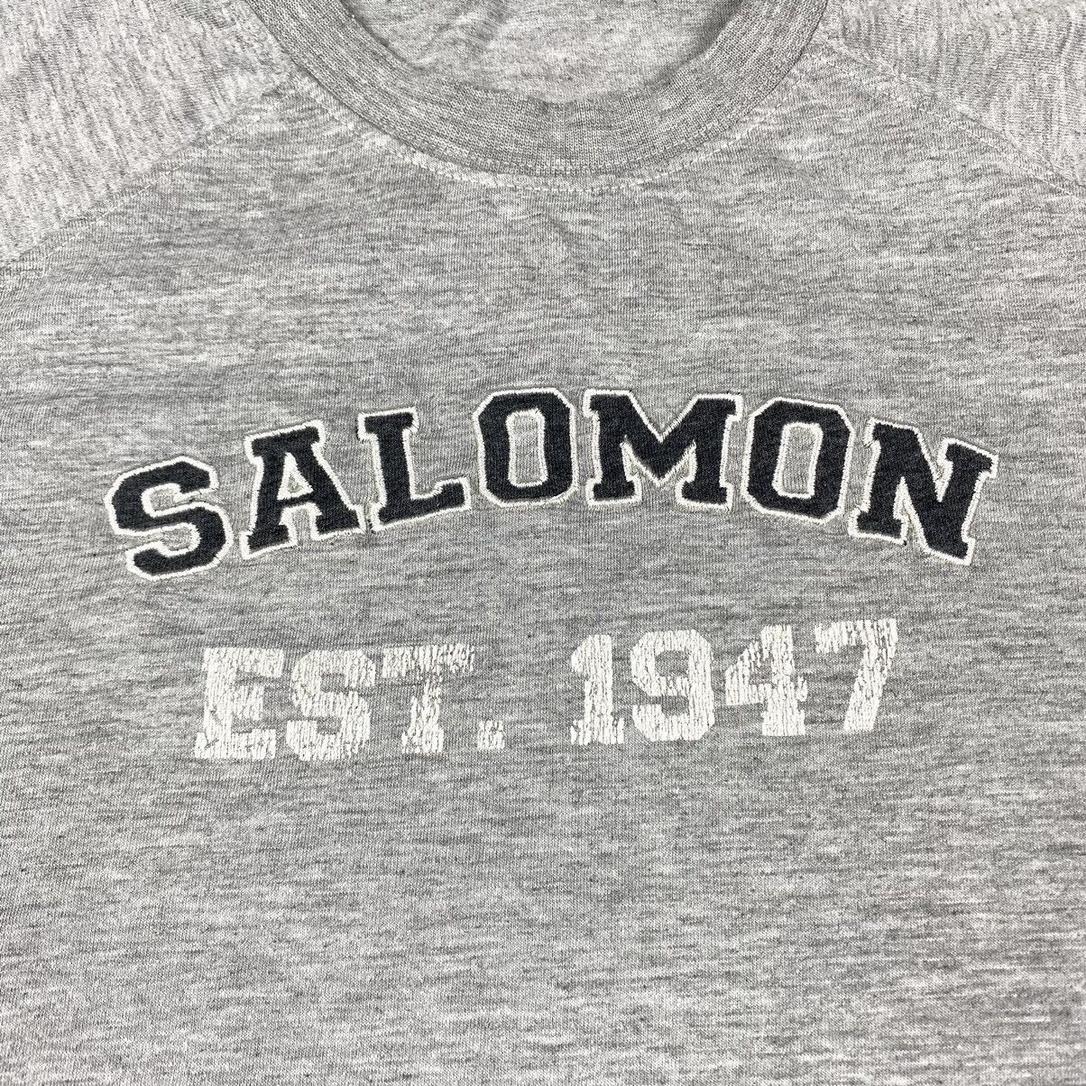 Salomon Vintage Salomon T Shirt Embroidered Logo Size US M / EU 48-50 / 2 - 2 Thumbnail