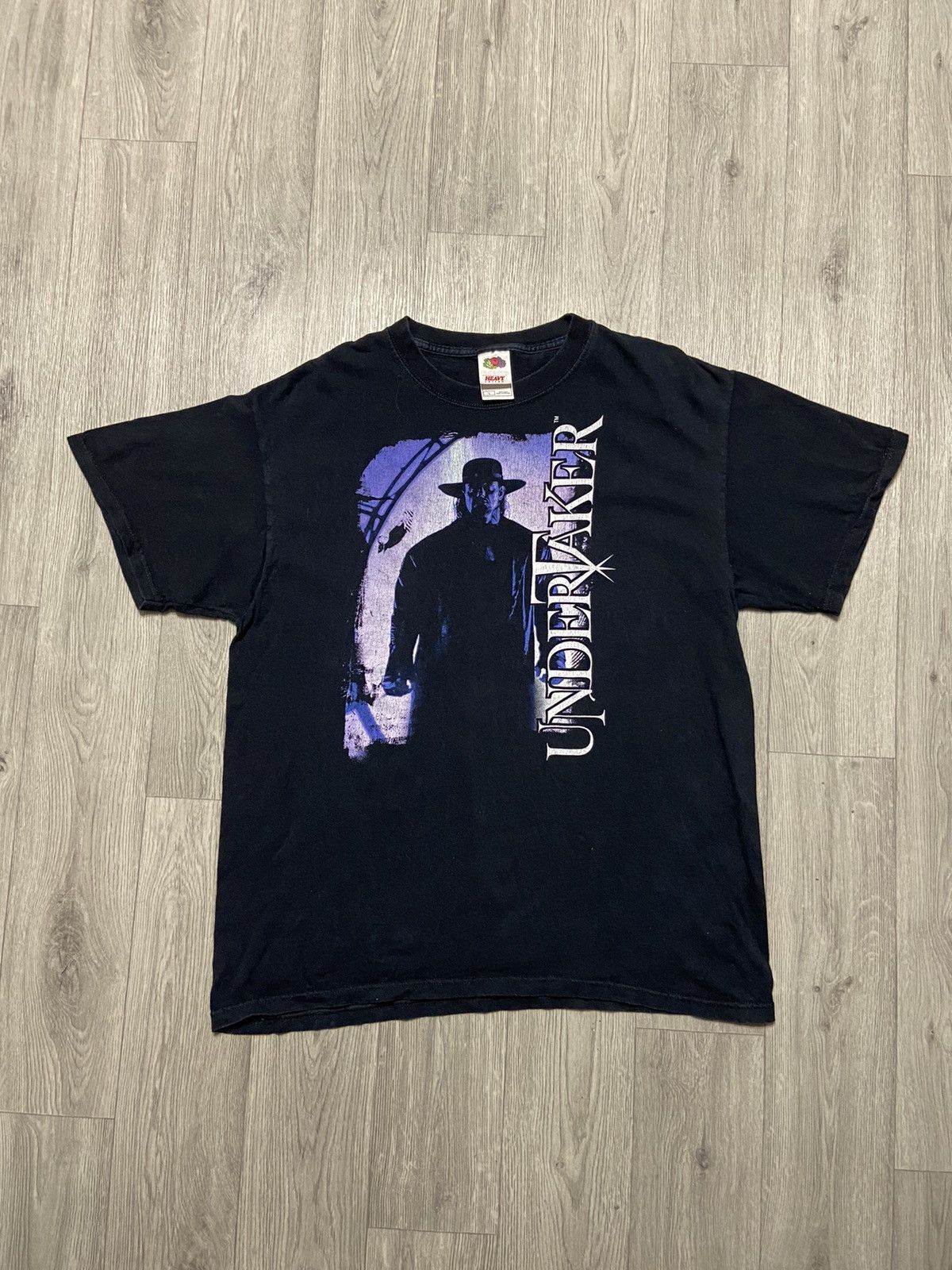 Vintage Vintage Undertaker WWE t shirt Size US L / EU 52-54 / 3 - 1 Thumbnail