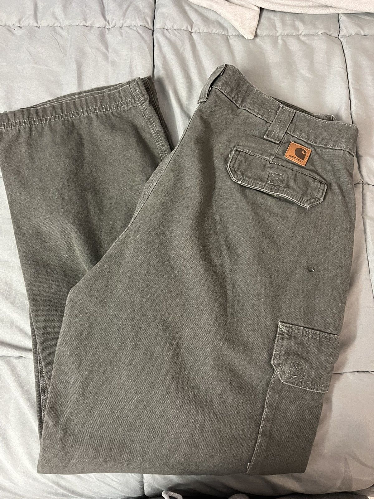 Carhartt × Vintage Carhartt Vintage Cargo Pant 38x32. Size US 32 / EU 48 - 1 Thumbnail