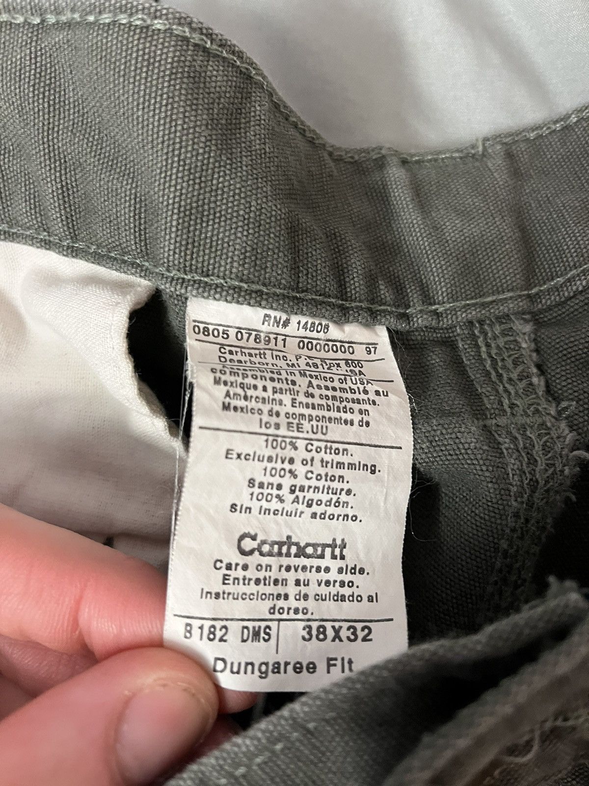 Carhartt × Vintage Carhartt Vintage Cargo Pant 38x32. Size US 32 / EU 48 - 3 Thumbnail