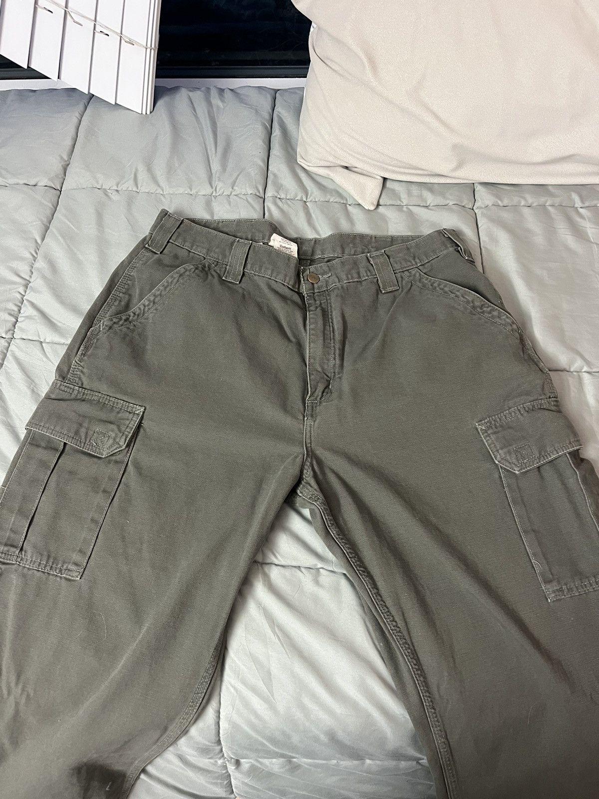 Carhartt × Vintage Carhartt Vintage Cargo Pant 38x32. Size US 32 / EU 48 - 2 Thumbnail