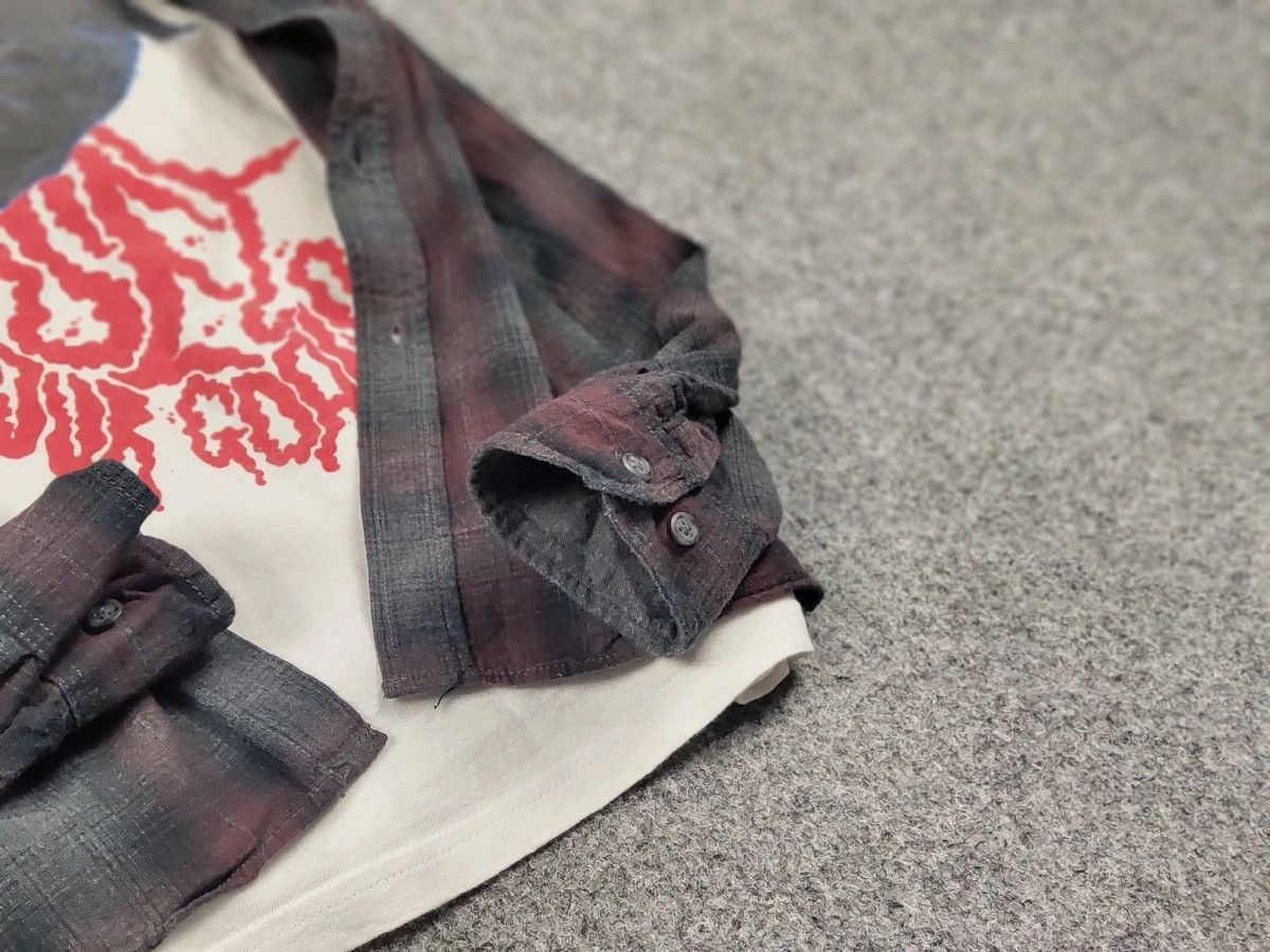 Flannel Vintage Flannel Shirt Plaid Checkered Travis Scott Size US L / EU 52-54 / 3 - 10 Thumbnail