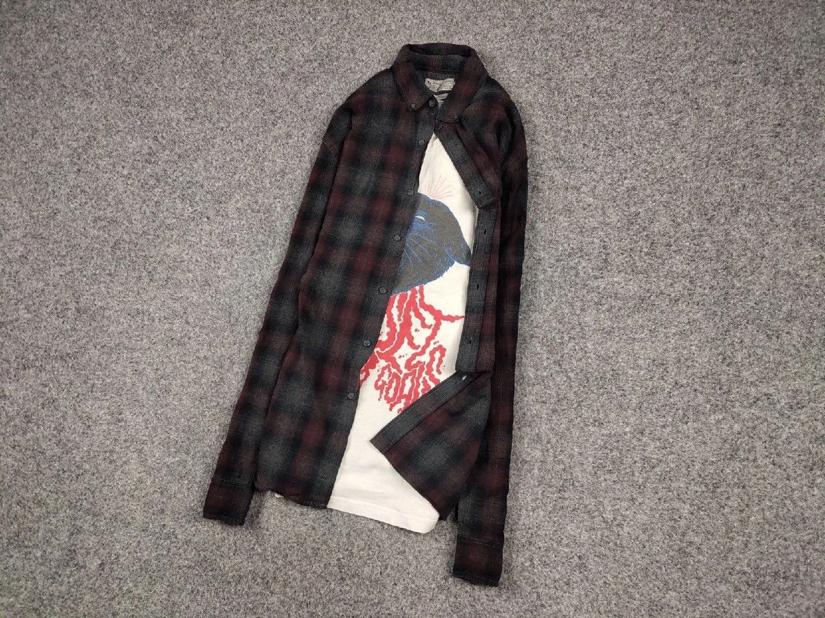 Flannel Vintage Flannel Shirt Plaid Checkered Travis Scott Size US L / EU 52-54 / 3 - 7 Thumbnail