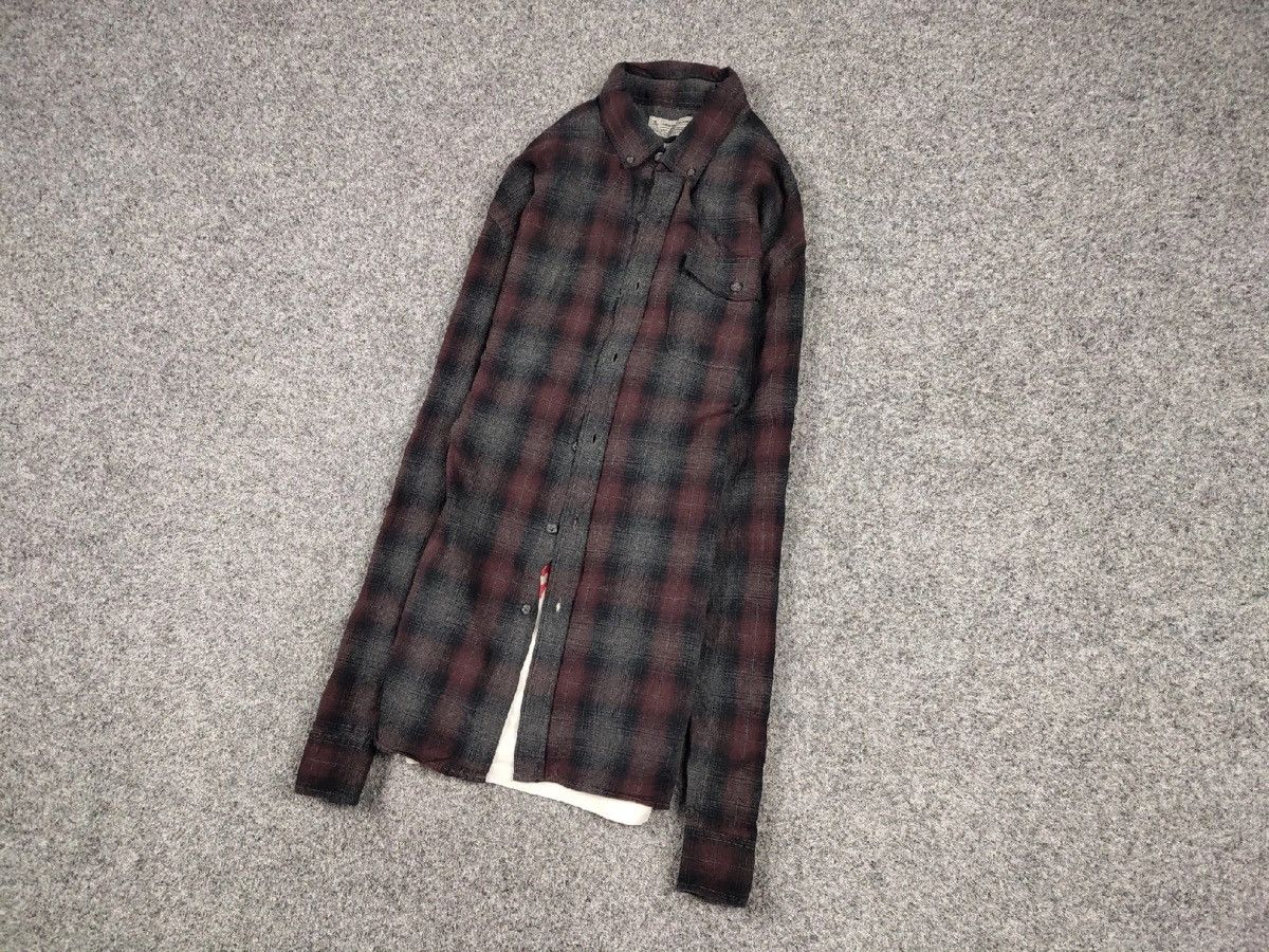Flannel Vintage Flannel Shirt Plaid Checkered Travis Scott Size US L / EU 52-54 / 3 - 8 Thumbnail