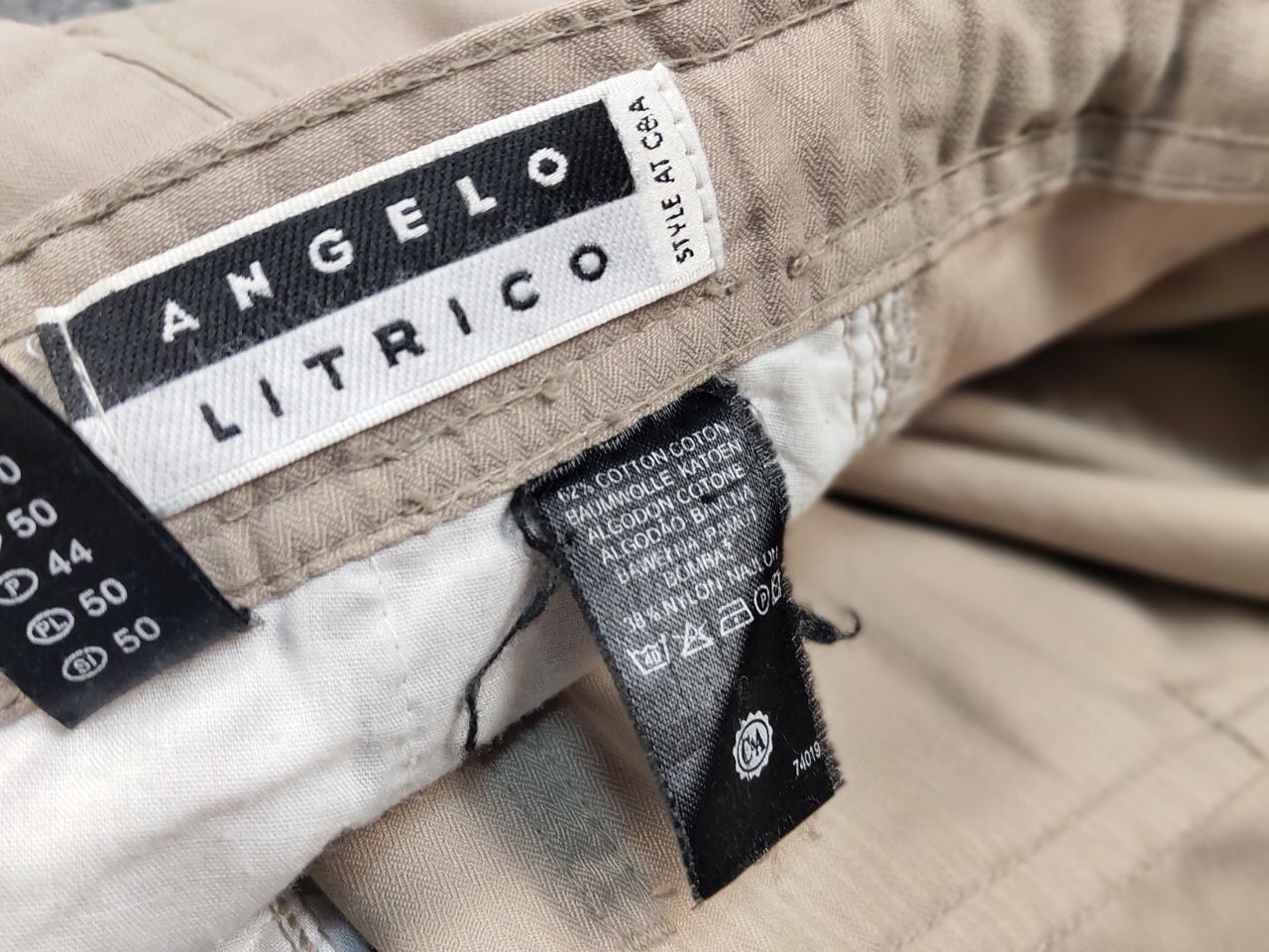 Japanese Brand Vintage 90s Cargo Zip Pants Travis Scott Japan Pocket Beige Size US 34 / EU 50 - 20 Thumbnail