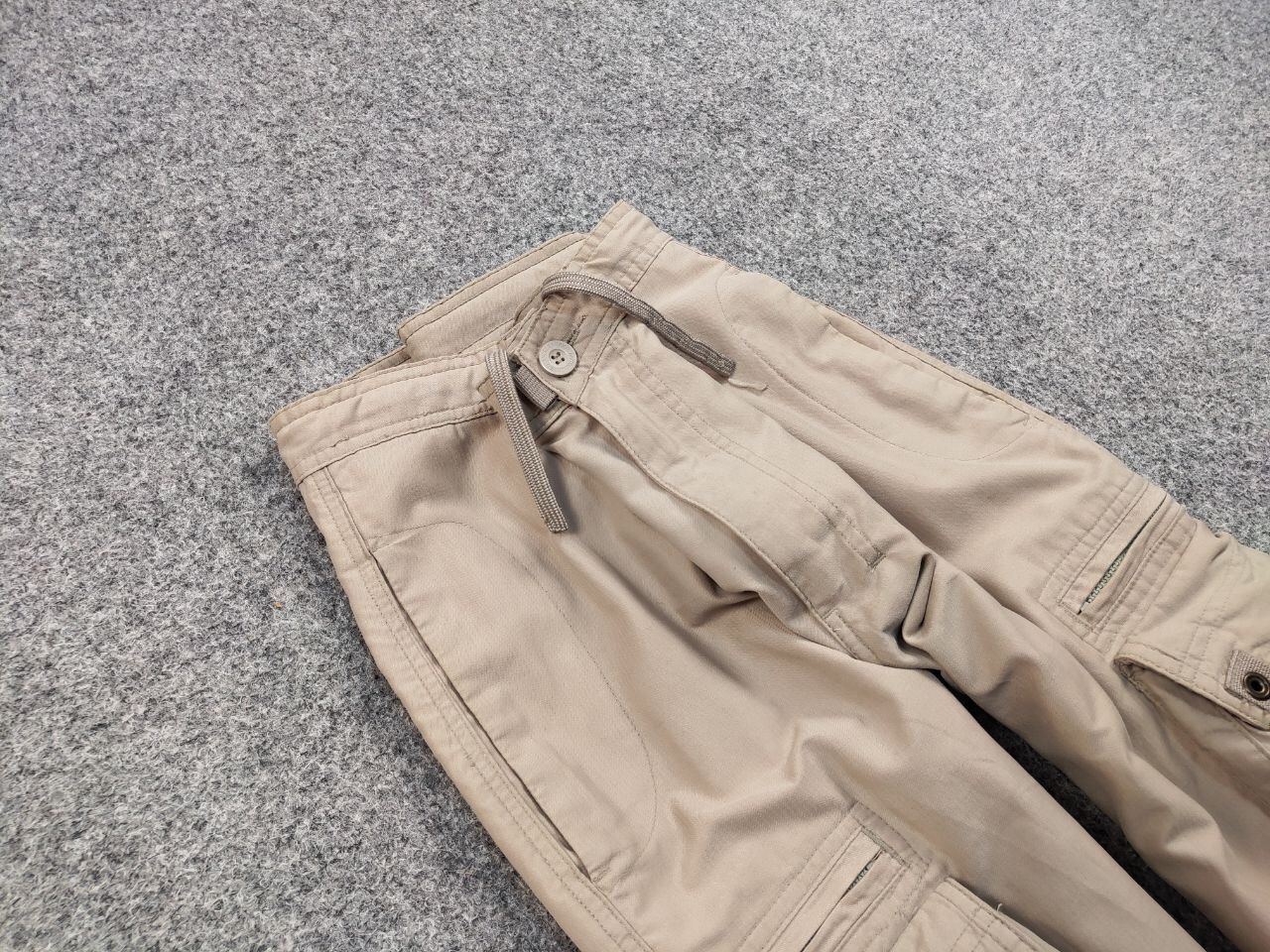 Japanese Brand Vintage 90s Cargo Zip Pants Travis Scott Japan Pocket Beige Size US 34 / EU 50 - 12 Thumbnail