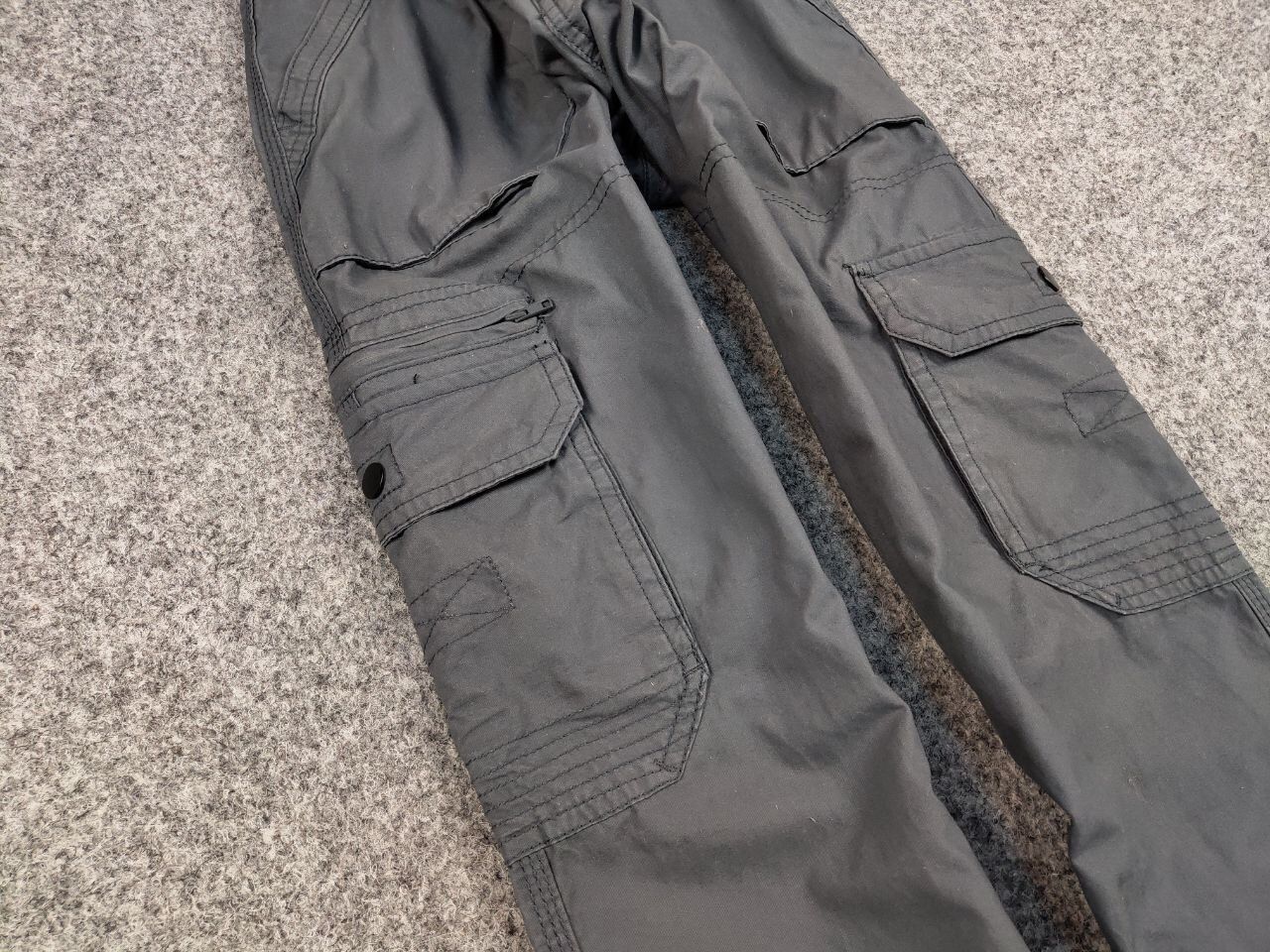 Japanese Brand Vintage 90's Cargo Pants Travis Scott Japan Zip Pocket Size US 34 / EU 50 - 8 Thumbnail