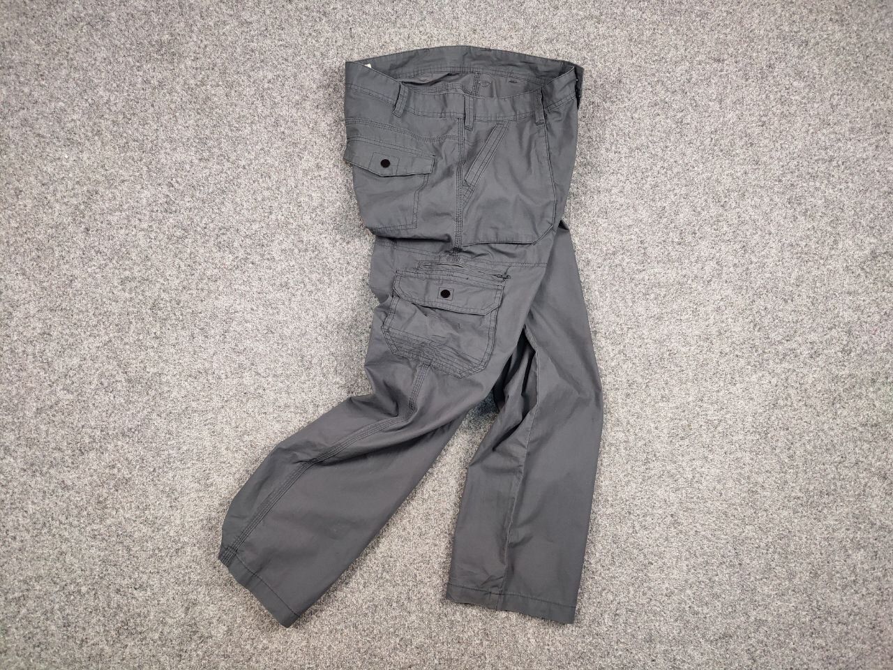 Japanese Brand Vintage 90's Cargo Pants Travis Scott Japan Zip Pocket Size US 34 / EU 50 - 15 Thumbnail