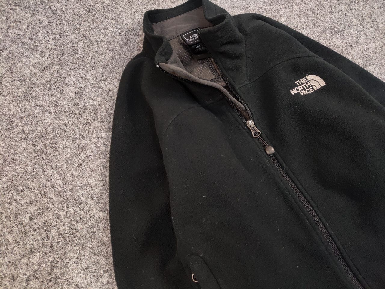 The North Face Vintage 90's The North Face Windwall Fleece Zip Black Jacket Size US M / EU 48-50 / 2 - 7 Thumbnail