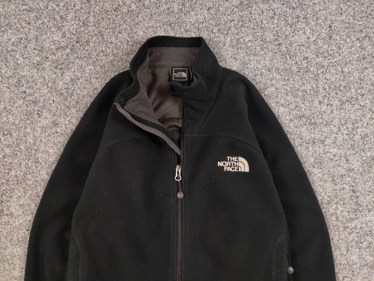 The North Face Vintage 90's The North Face Windwall Fleece Zip Black Jacket Size US M / EU 48-50 / 2 - 8 Thumbnail