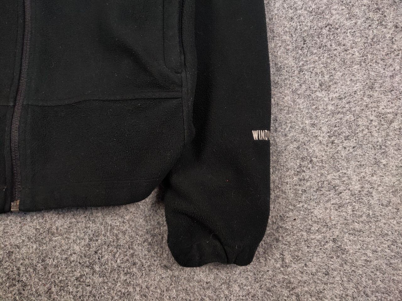 The North Face Vintage 90's The North Face Windwall Fleece Zip Black Jacket Size US M / EU 48-50 / 2 - 10 Thumbnail