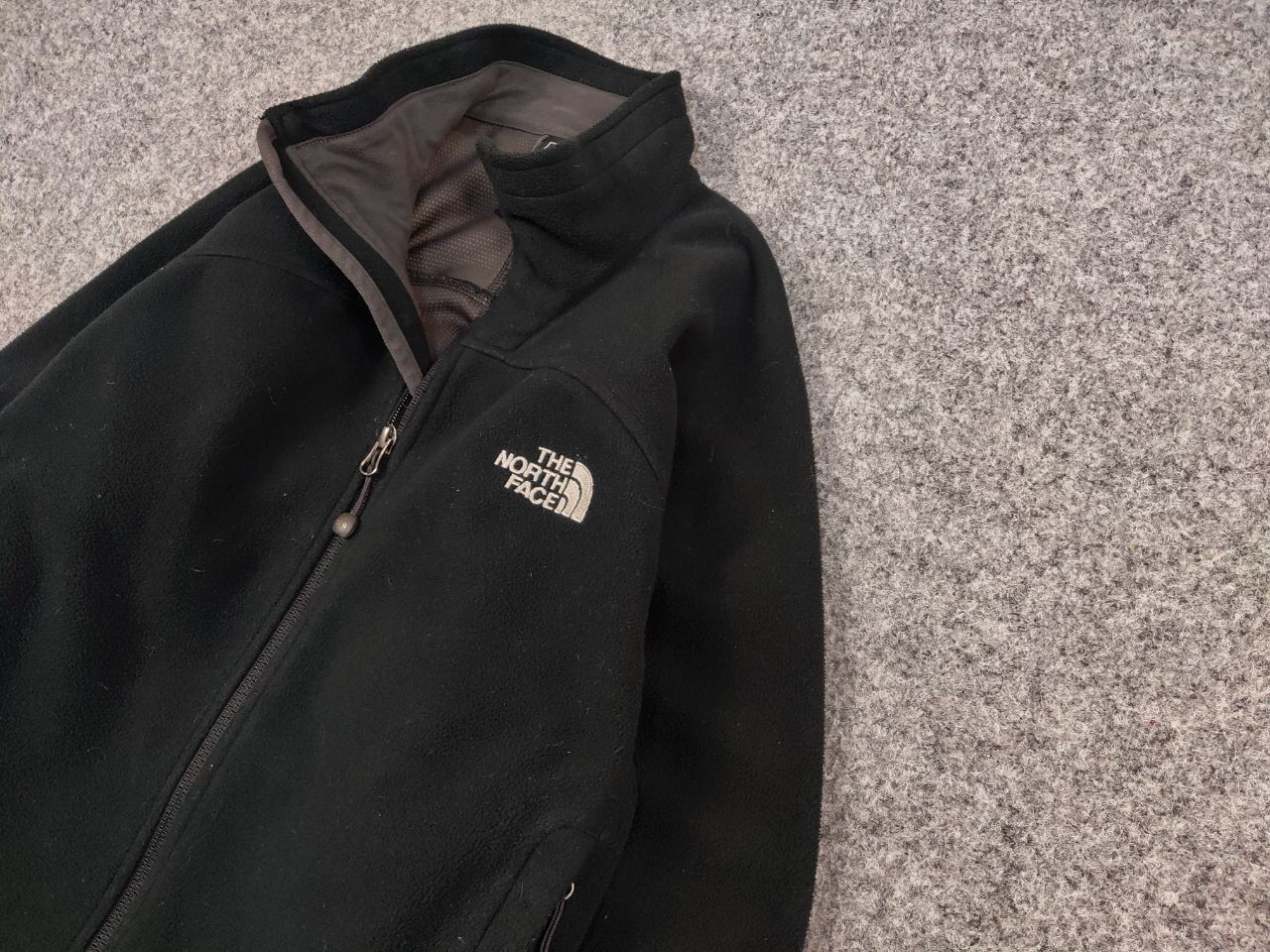 The North Face Vintage 90's The North Face Windwall Fleece Zip Black Jacket Size US M / EU 48-50 / 2 - 4 Thumbnail