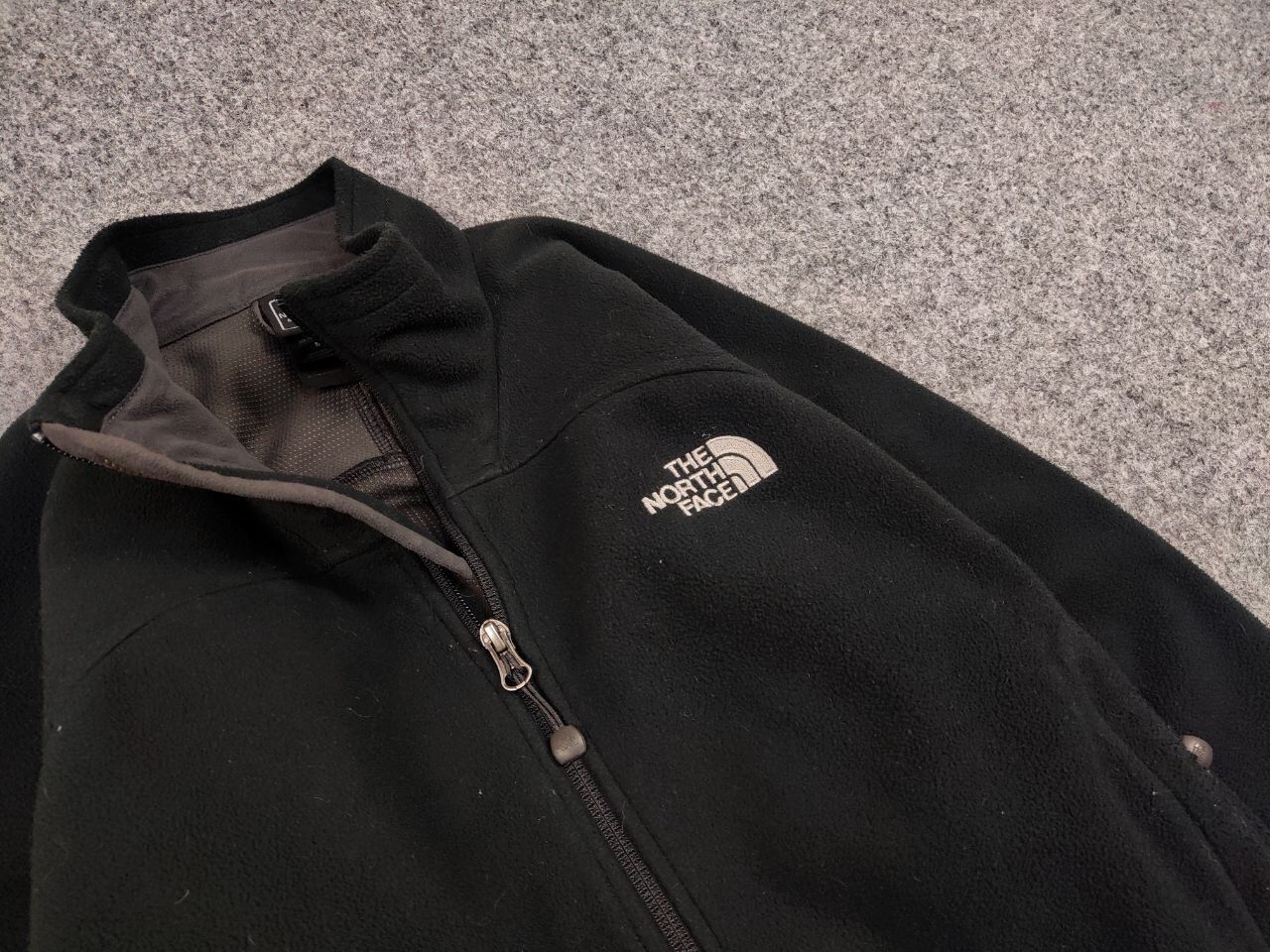 The North Face Vintage 90's The North Face Windwall Fleece Zip Black Jacket Size US M / EU 48-50 / 2 - 12 Thumbnail