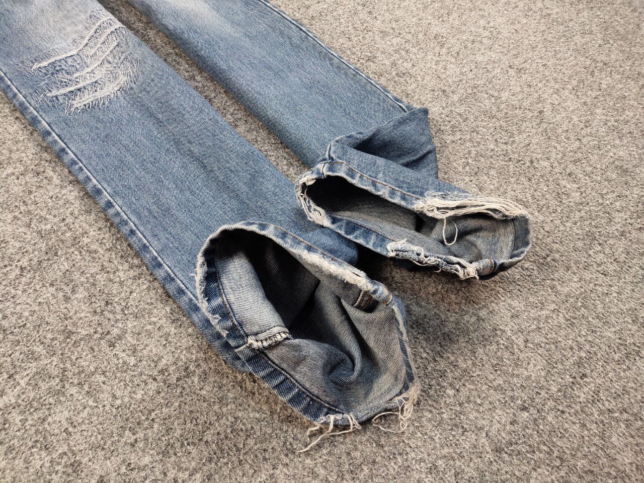 Japanese Brand Vintage 90's Japan Distressed Denim Original Gany Jeans Size US 32 / EU 48 - 11 Thumbnail