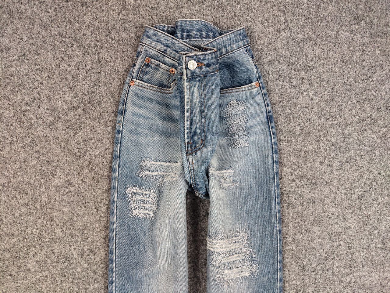 Japanese Brand Vintage 90's Japan Distressed Denim Original Gany Jeans Size US 32 / EU 48 - 7 Thumbnail