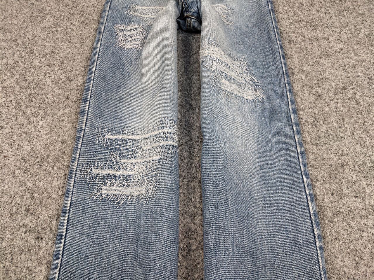 Japanese Brand Vintage 90's Japan Distressed Denim Original Gany Jeans Size US 32 / EU 48 - 9 Thumbnail
