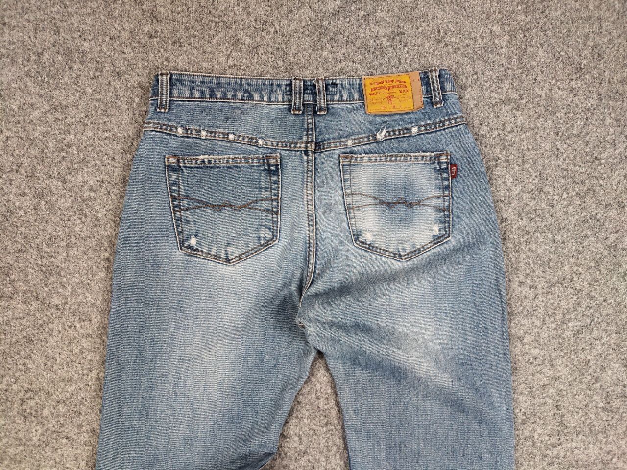 Japanese Brand Vintage 90's Japan Distressed Denim Original Gany Jeans Size US 32 / EU 48 - 16 Thumbnail